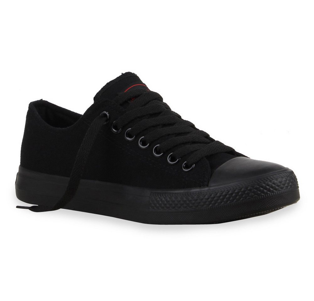 VAN HILL 2572842 HO CB09-1 Herren Sneaker All Black 42 Sneaker Herren Sneakers Sportschuhe Stoffschuhe Schnürer