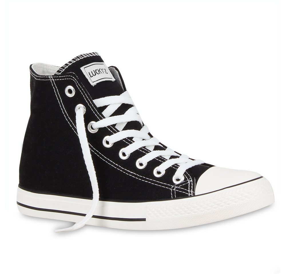 VAN HILL 5412039 HO CB019-1 Herren Sneaker Black 39 Sneaker Herren High Top Sneakers Schnürer Sportschuhe