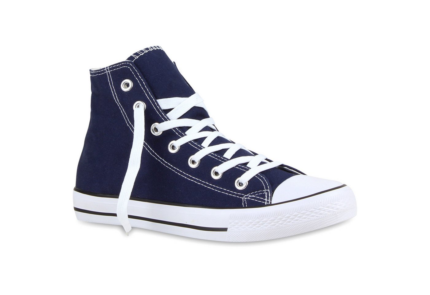 VAN HILL 811382 Sneaker Freizeit Herren Sneakers High Viele Farben & Größen Canvas