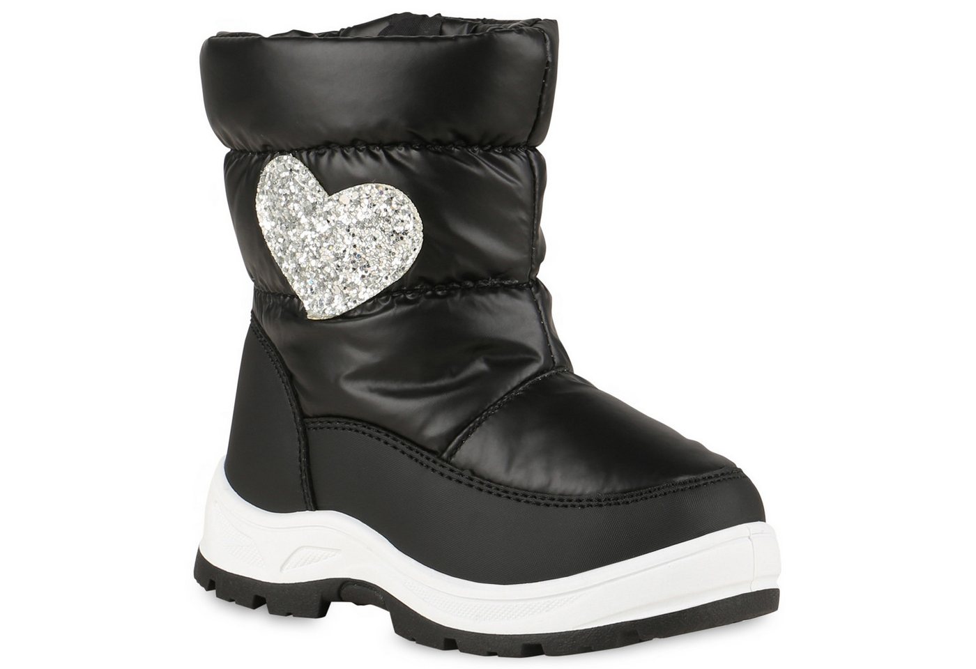 VAN HILL 838203 Winterboots Kinder Warm Gefütterte Winter Boots Stiefel Bequeme Outdoor