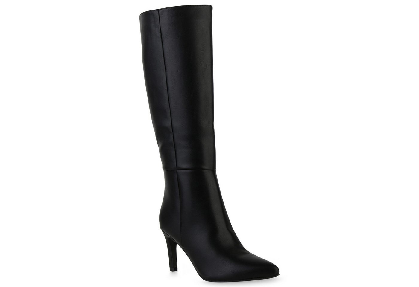 VAN HILL 839876 Stiefel Damen Leicht Gefütterte Klassische Stiefel Spitze Basic