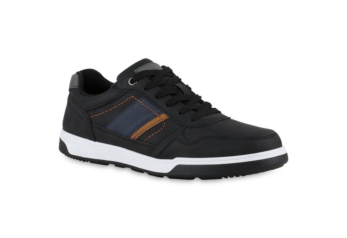 VAN HILL 839999 Sneaker Herren Sneaker Low Schnürer Bequeme Profil-Sohle