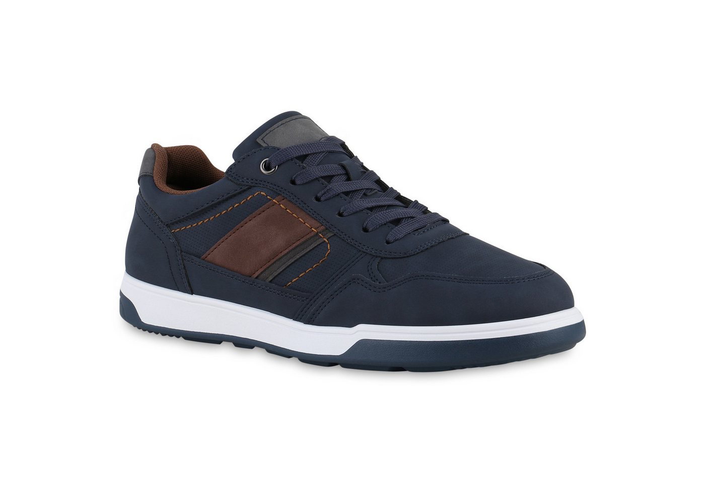 VAN HILL 839999 Sneaker Herren Sneaker Low Schnürer Bequeme Profil-Sohle