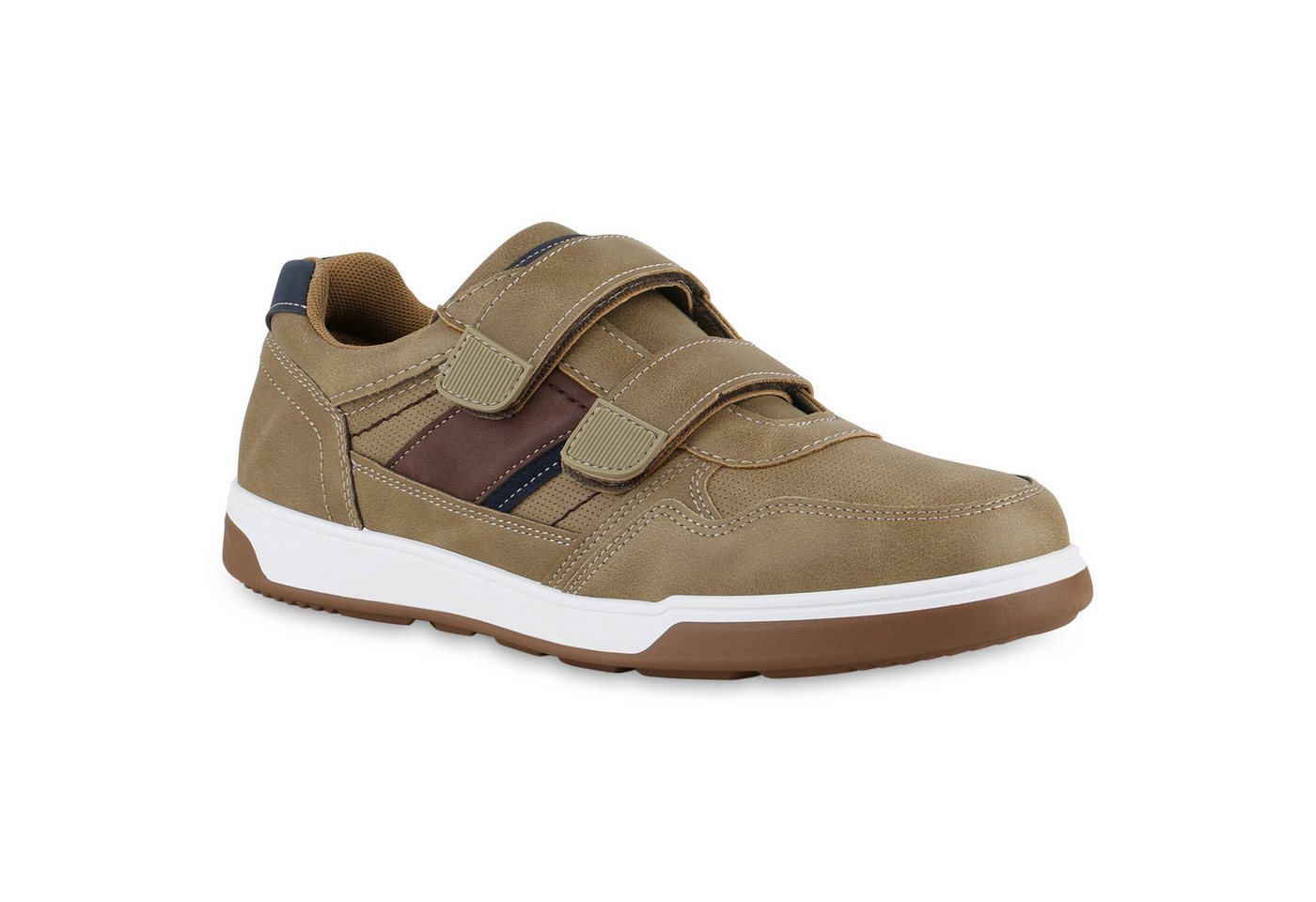 VAN HILL 840001 Sneaker Herren Sneaker Low Bequeme Profil-Sohle