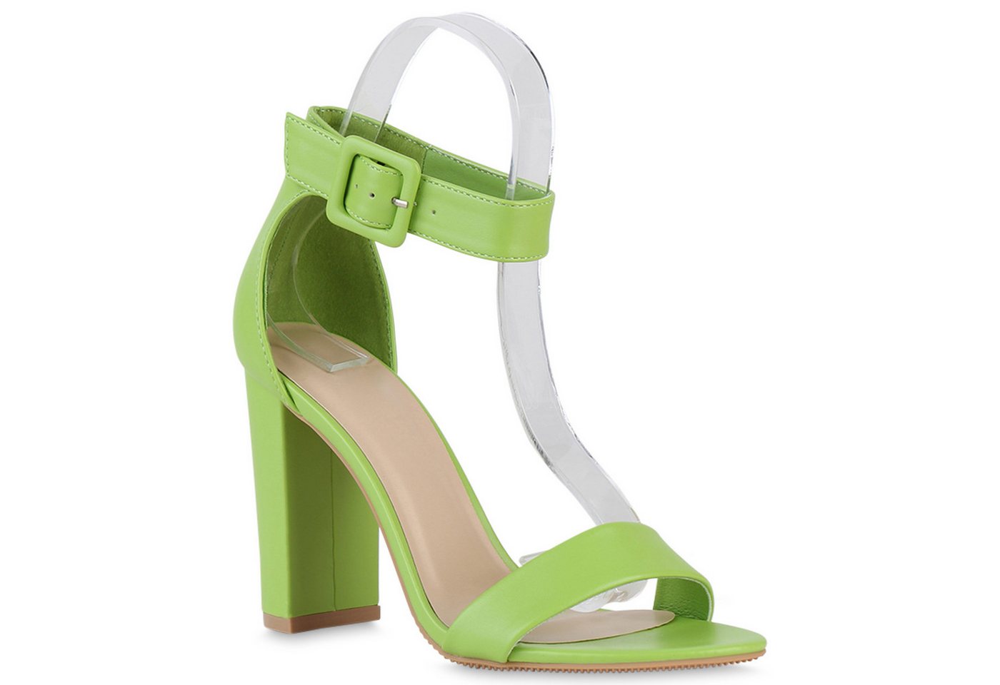 VAN HILL 840189 Riemchensandalette Damen Riemchensandaletten Sandaletten Elegante Basic Shoes