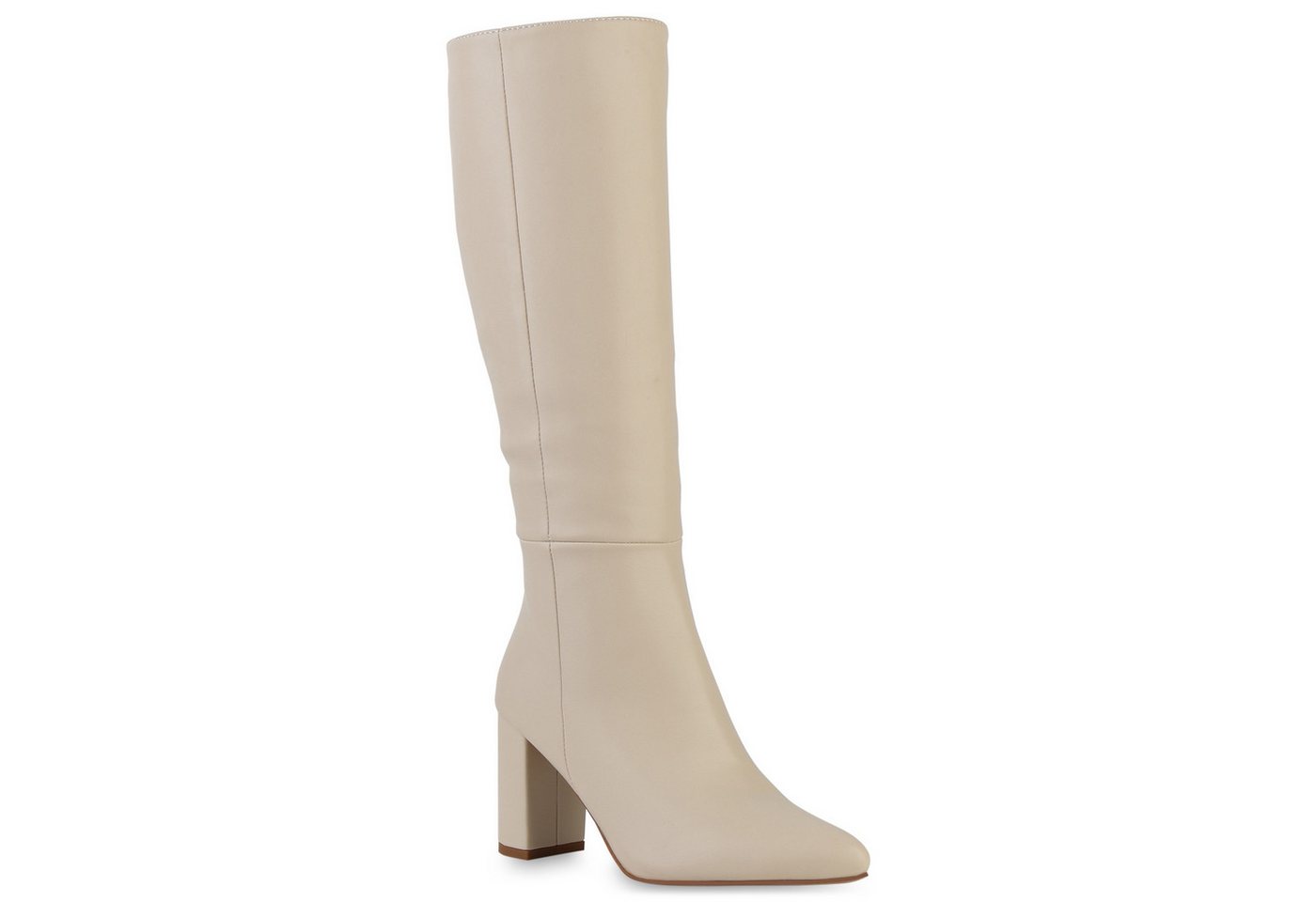VAN HILL 840612 Stiefel Damen Leicht Gefütterte Klassische Stiefel Spitze Basic