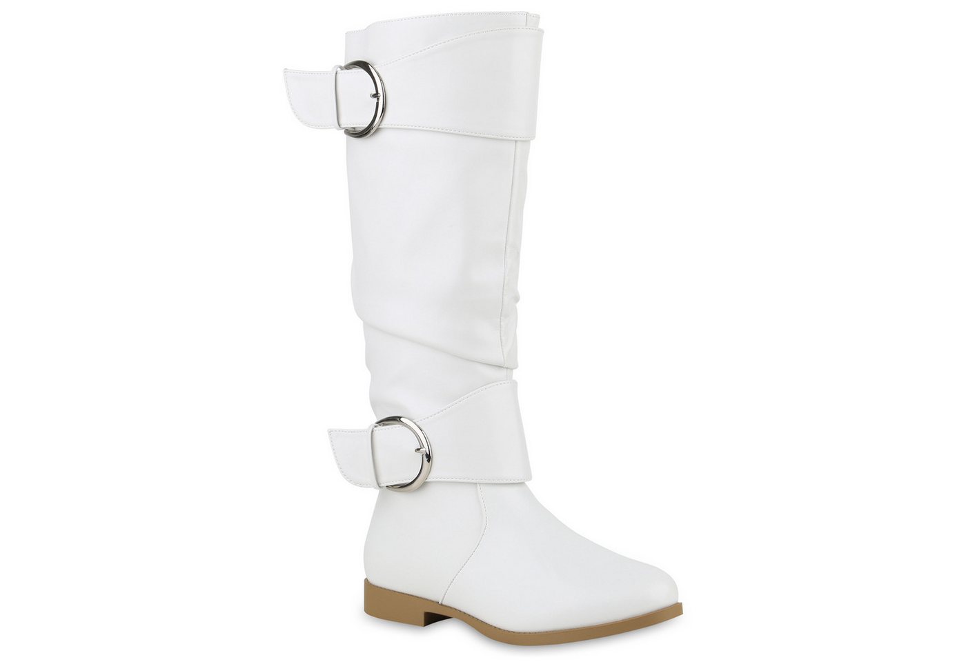 VAN HILL 840863 Stiefel Damen Leicht Gefütterte Klassische Stiefel Schnallen