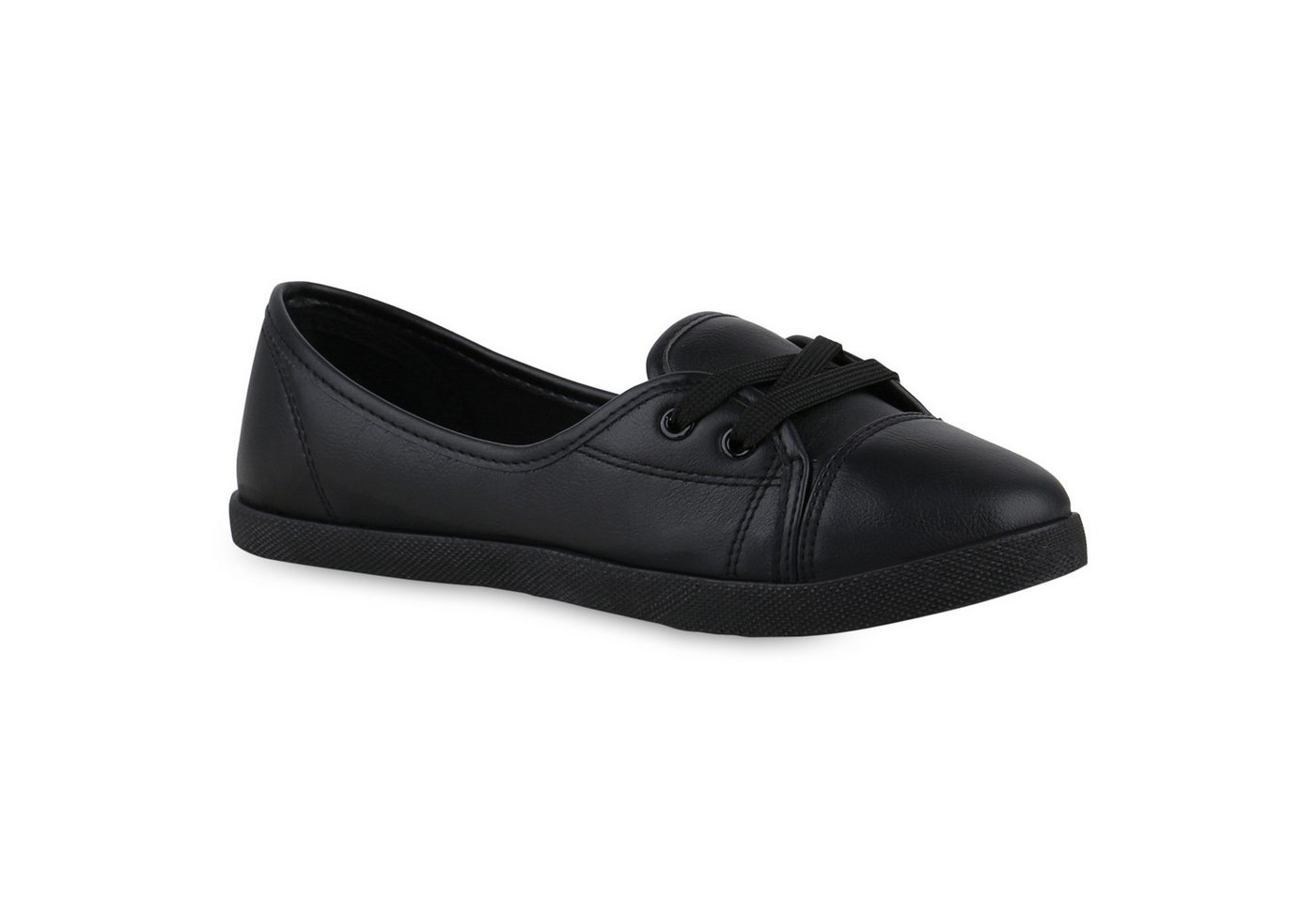 VAN HILL 841299 Sneaker Ballerinas Damen Sportliche Ballerinas Bequeme Basic Freizeit