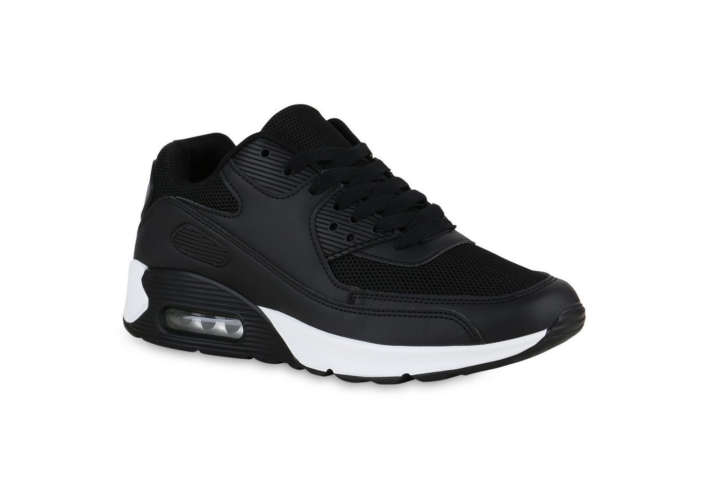 VAN HILL 841400 Laufschuh Damen Laufschuhe Sportschuhe Sportliche Profil-Sohle Schnür-