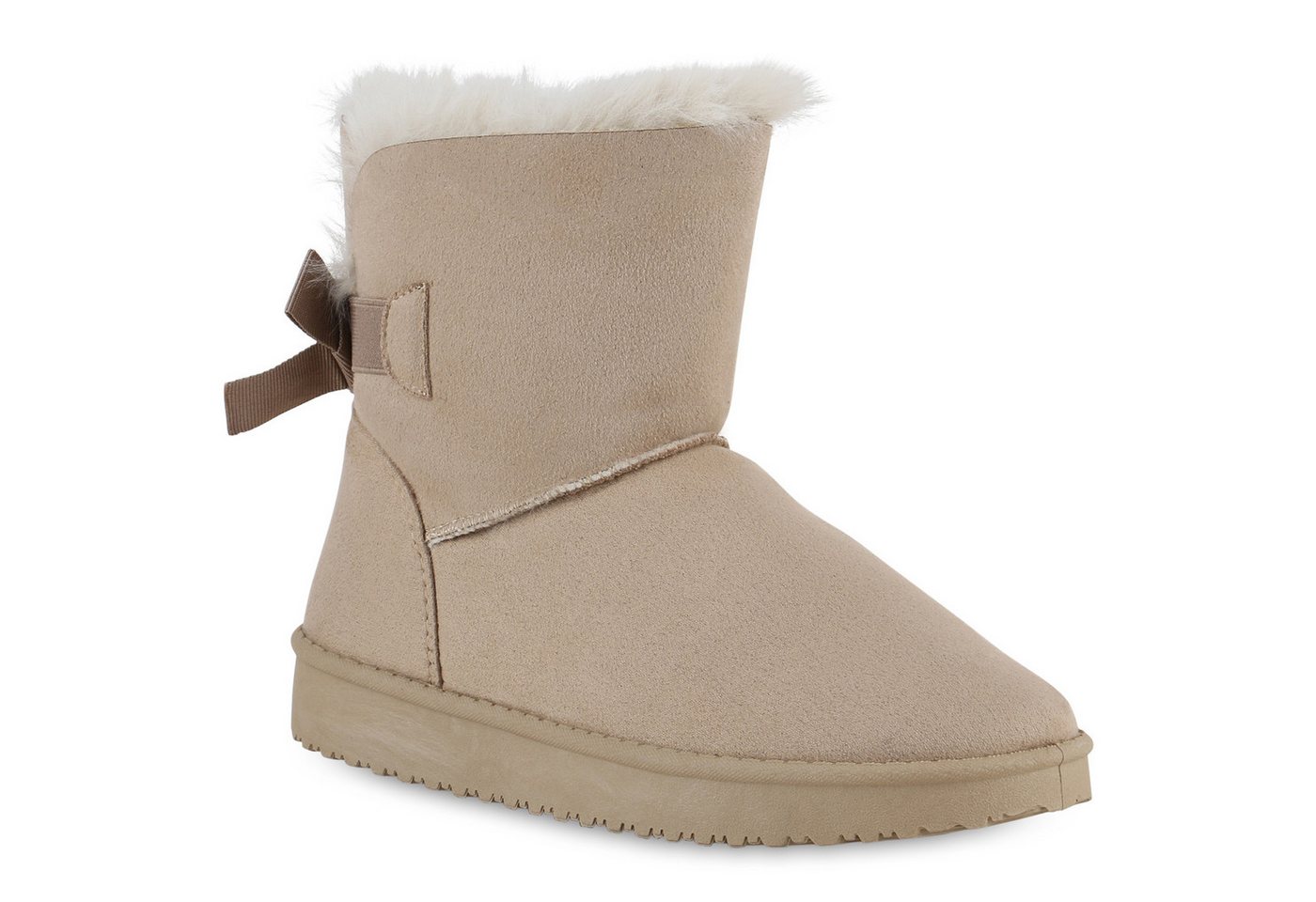 VAN HILL 902280 Damen Stiefeletten Schlupfstiefel Warm Schuhe Schlupfboots Schuhe