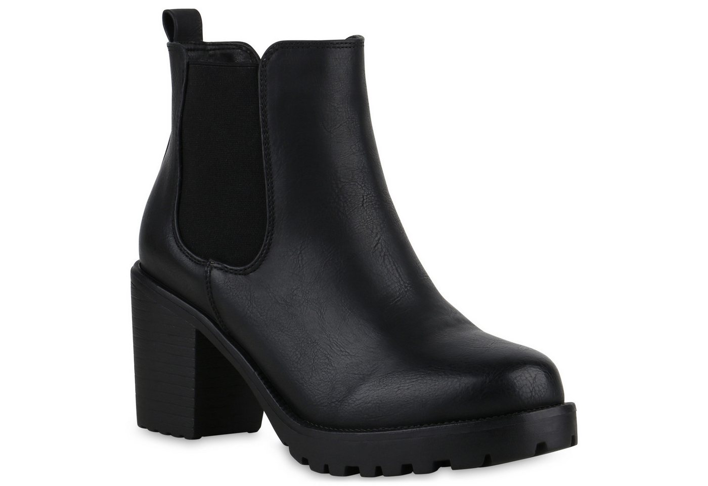 VAN HILL 902286 Chelseaboots Schuhe (schwarz)