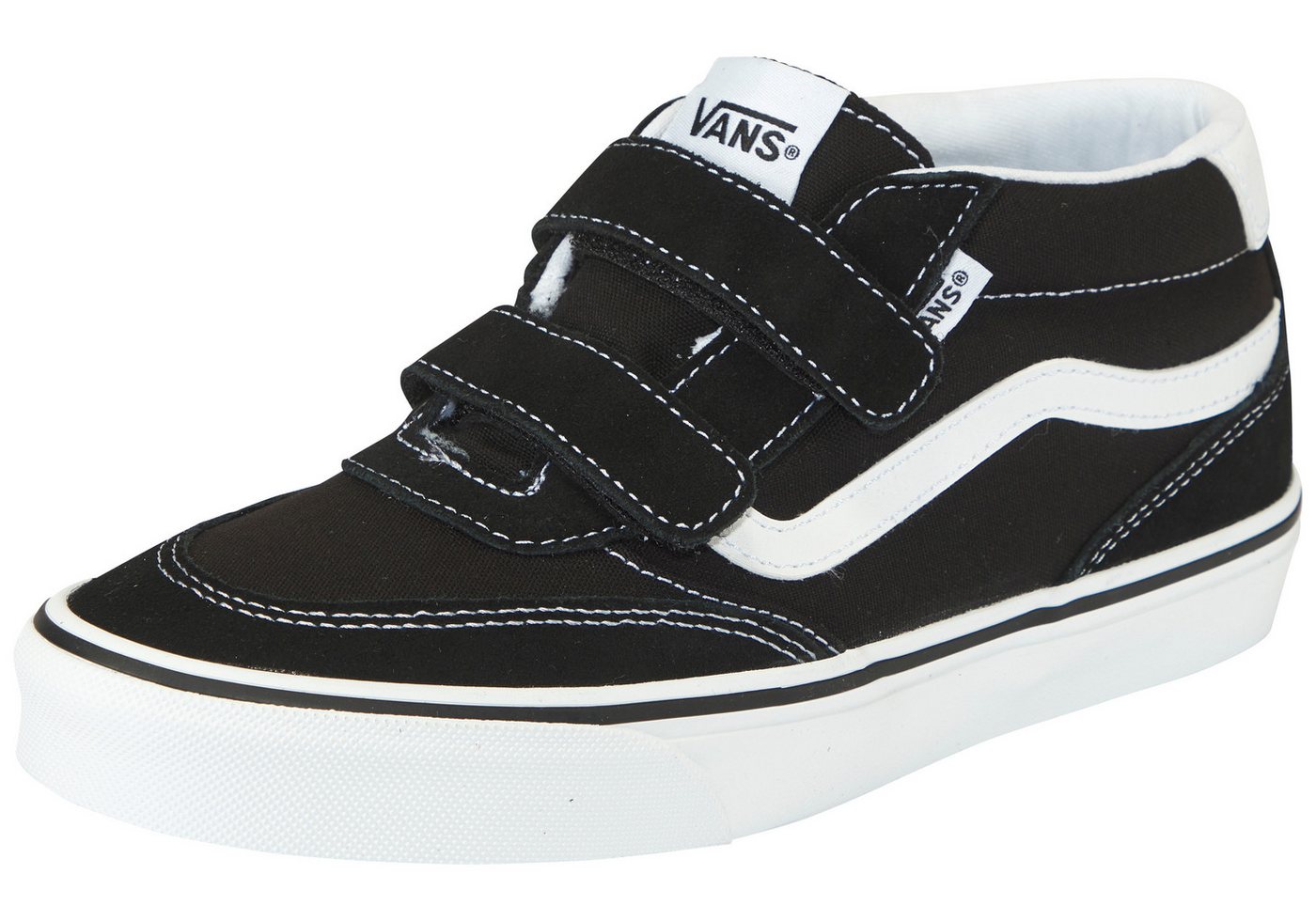 Vans Brooklyn Mid V Sneaker (schwarz)