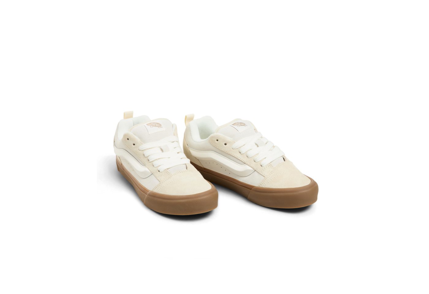 Vans Knu Skool Sneaker (DBS - Marshmallow/Light Gum)