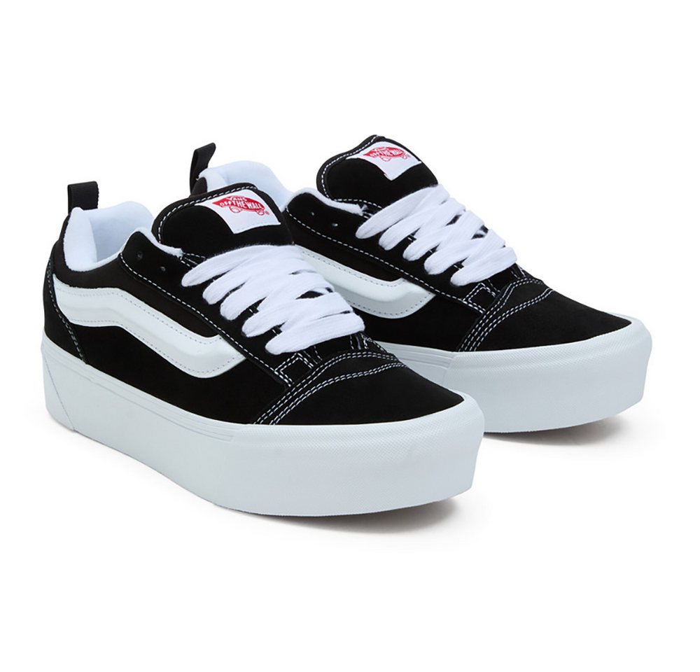 Vans Knu Stack Sneaker unisex (schwarz/weiß)