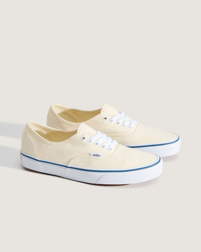Vans UA Authentic Sneaker aus textilem Canvas-Material (weiß)