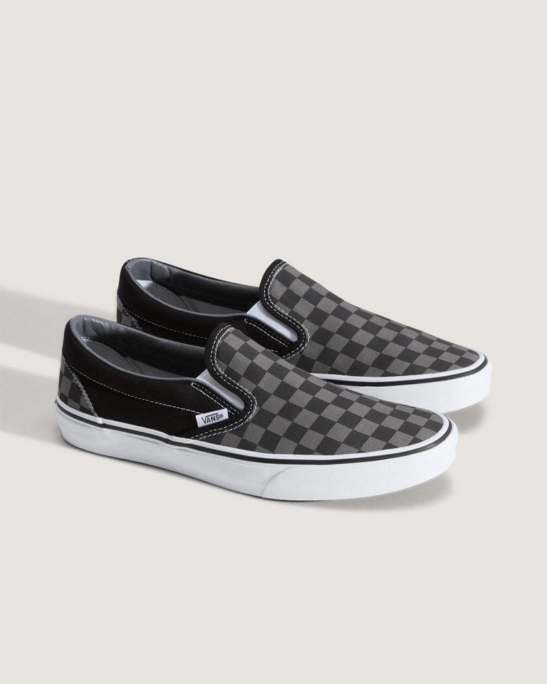 Vans UA Classic Slip-On Slip-On Sneaker aus textilem Canvas-Material (schwarz)