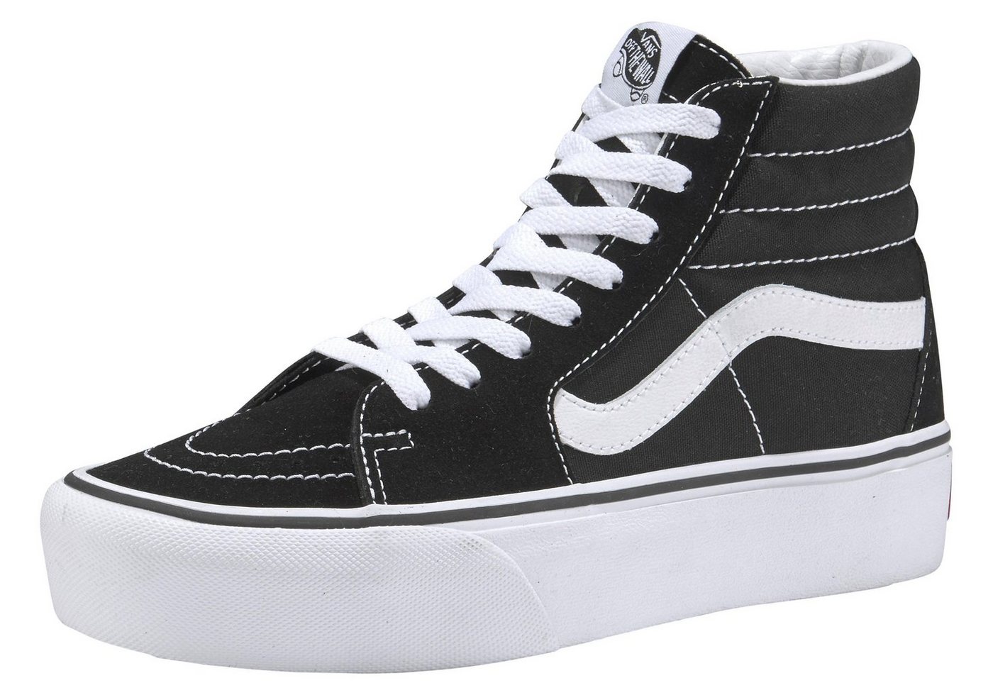 Vans UA SK8-Hi Platform 2.0 Plateausneaker aus textilem Canvas-Material