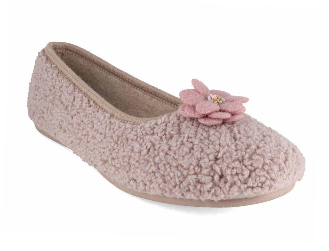 Varomed Ballerina Anny Hausschuh PU-Sohle