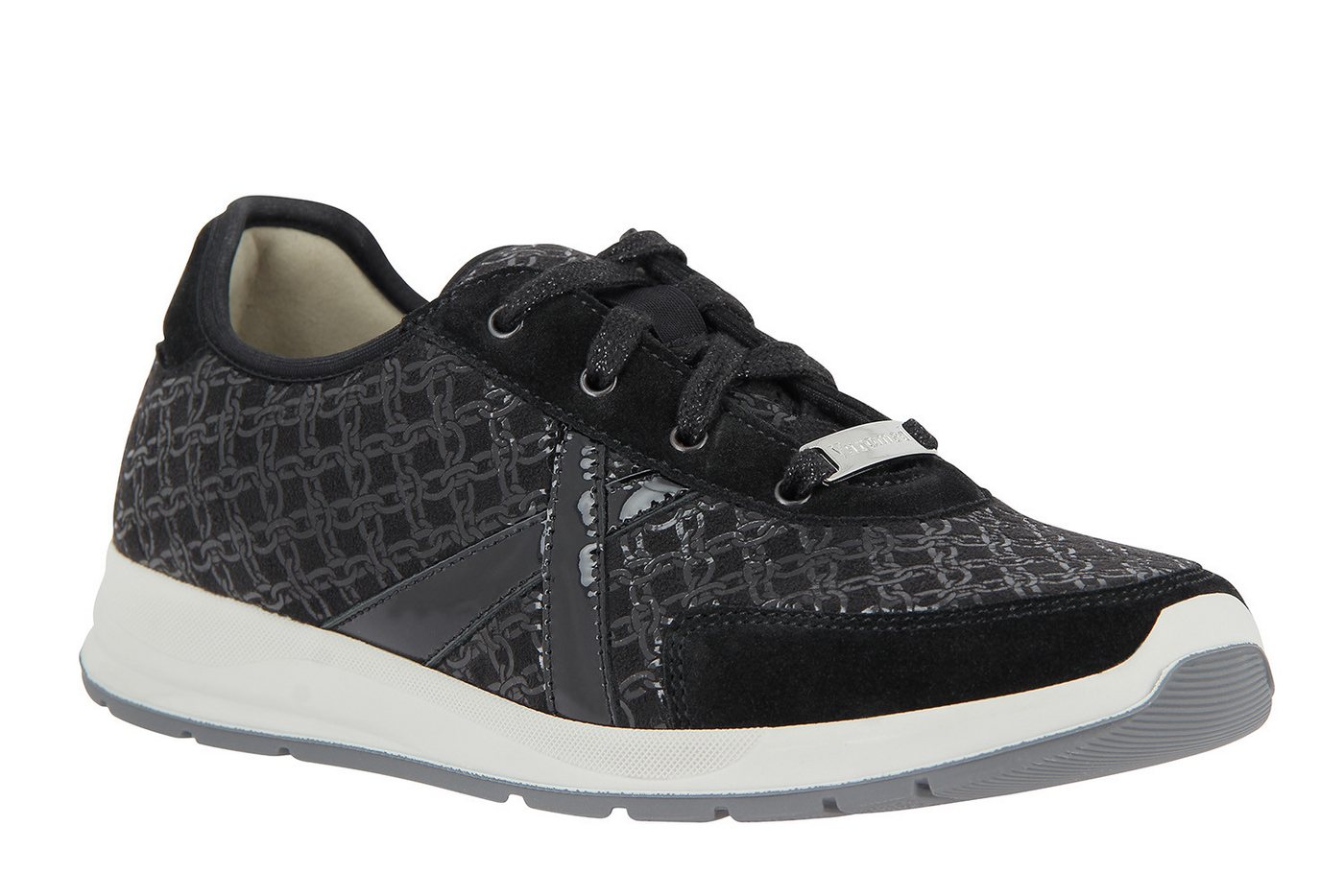 Varomed Damen Aktiv-Sneaker Kioto Schnürschuh (schwarz)