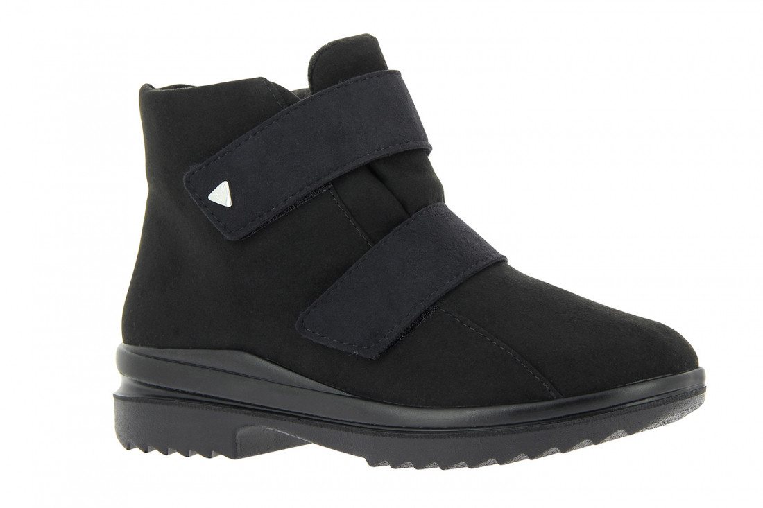 Varomed Damen Winterstiefel Lene Weite K, wasserabweisend Klettstiefel