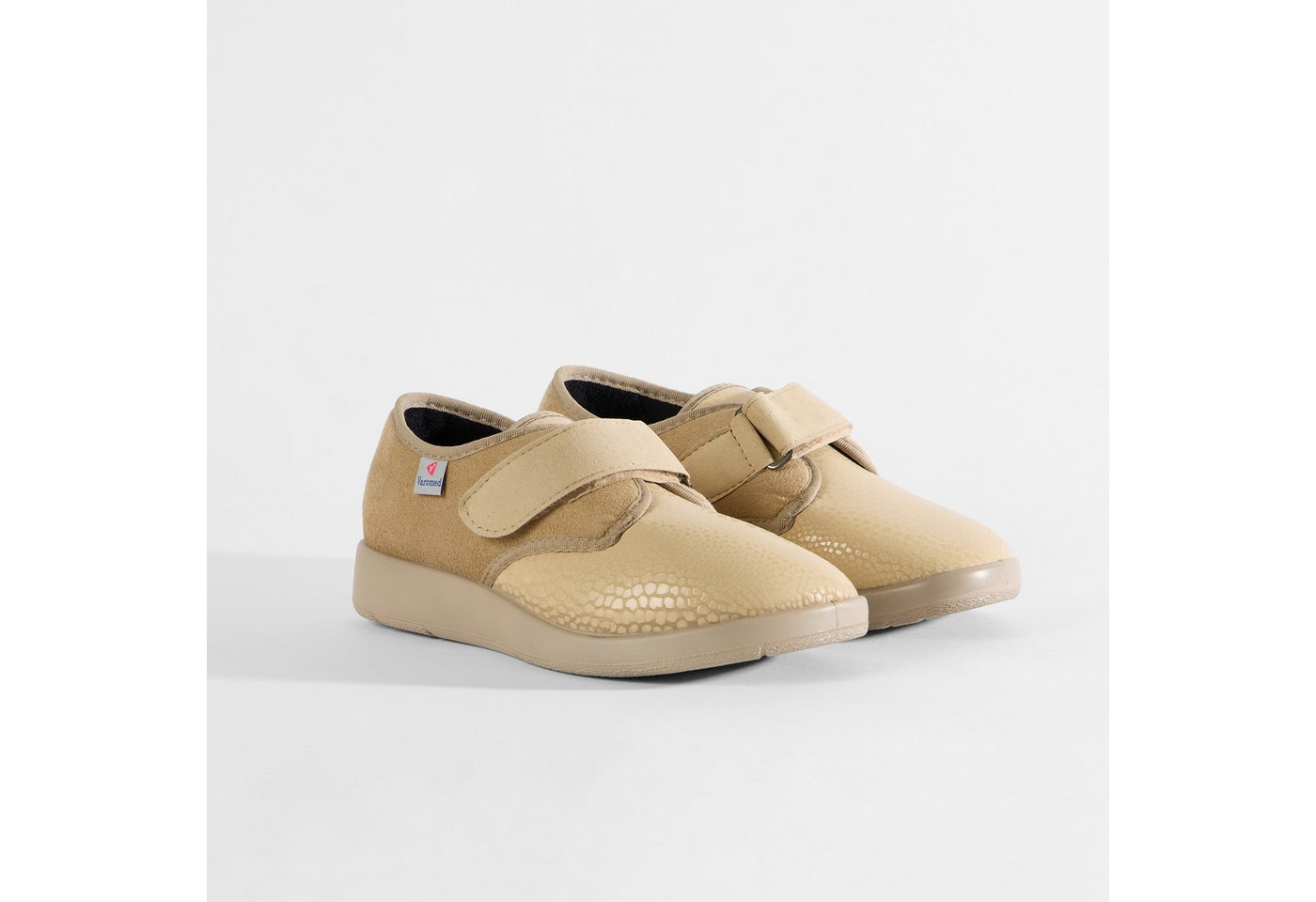 Varomed Zürich Orthopädische Stretchschuhe, Damen & Herren Klettschuh