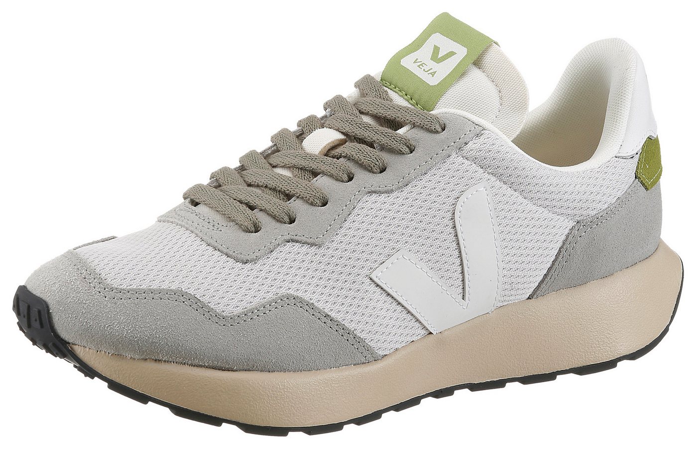 Veja Paulistana Sneaker Freizeitschuh, Halbschuh, Schnürschuh, Mesh, mit seitlichem V-Logo
