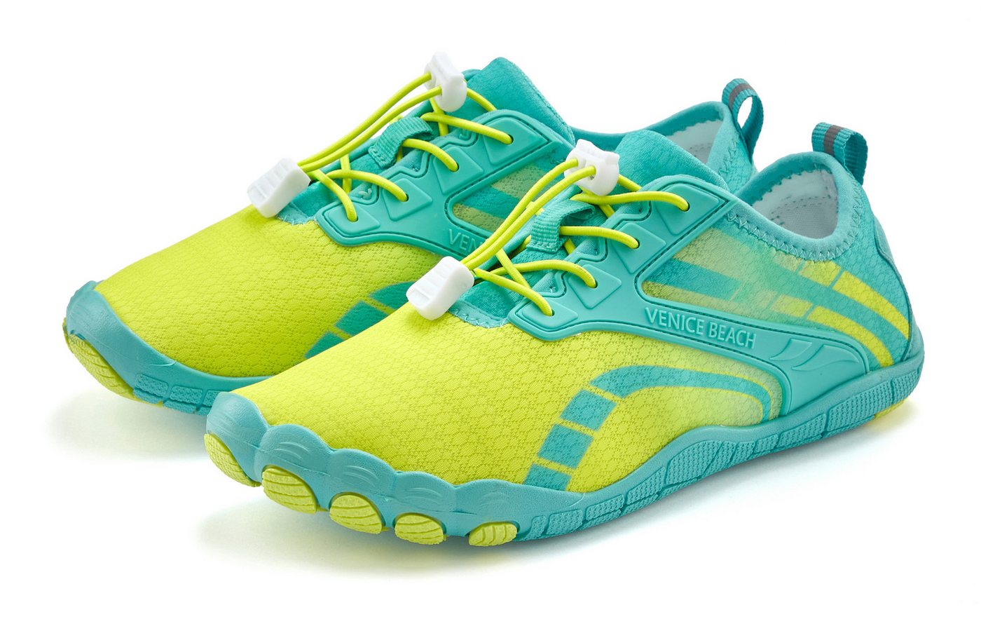 VENICE BEACH Aquaschuh mit Kordelzug, Badeschuh, Slipper, Wasserschuh, Unisex VEGAN