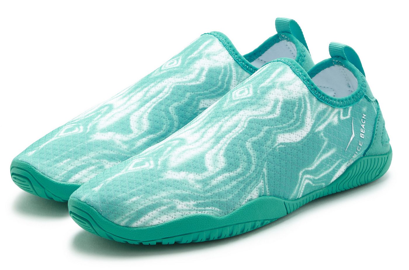 VENICE BEACH Aquaschuh zum Reinschlüpfen, Badeschuh, Slipper, Wasserschuh VEGAN