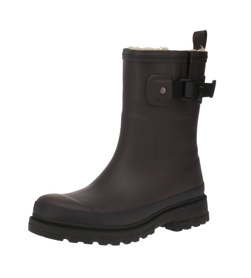 Verbenas 9302190985 Lina Mate Combi Fur - Damen Boots - Brown-Black Stiefel