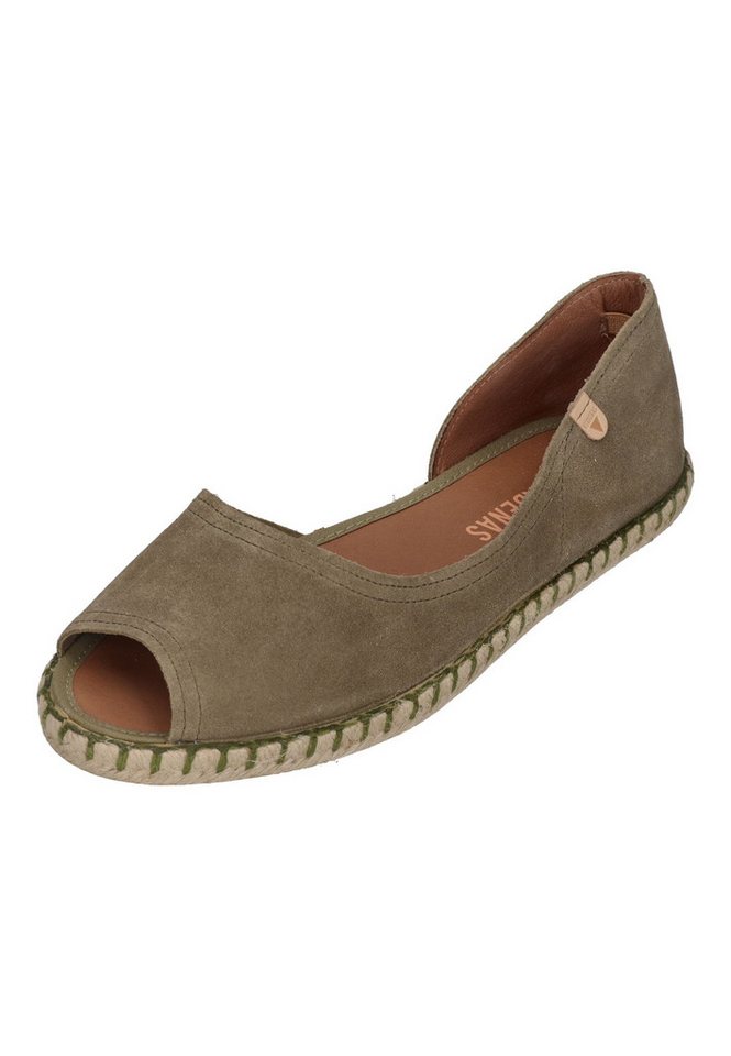 Verbenas CRUZ Espadrille Serraje Kaki
