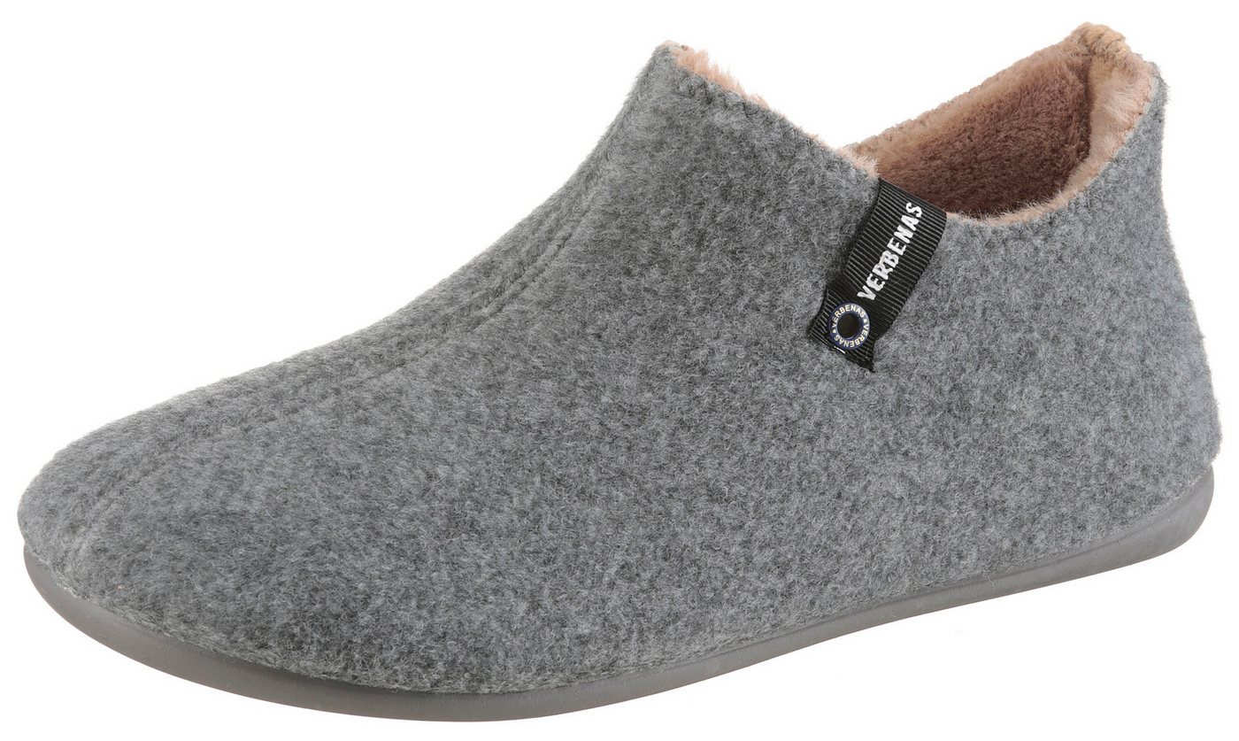 Verbenas Edward Hausschuh, Hüttenschuh, Homeslipper zum Schlupfen