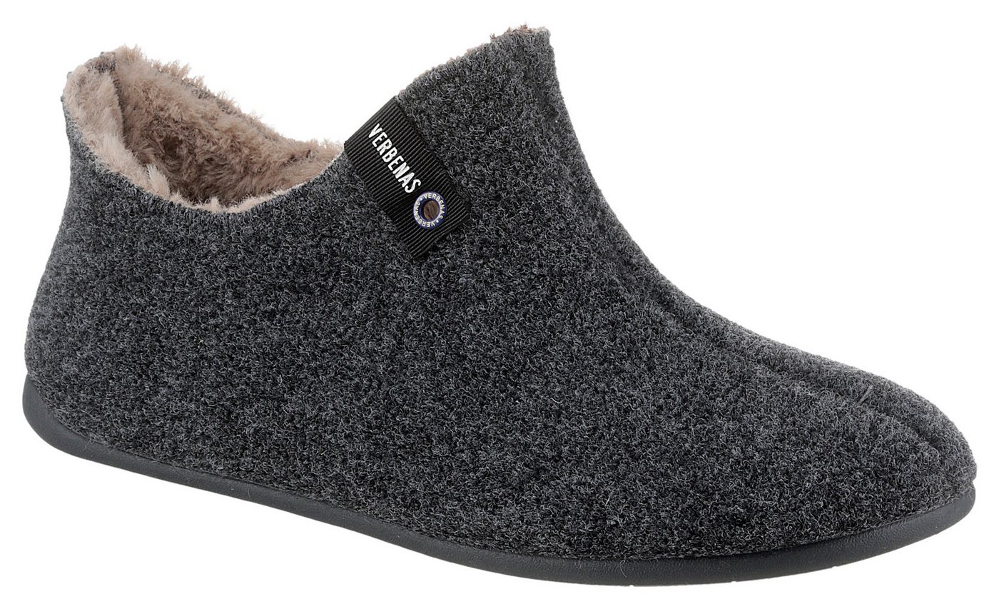 Verbenas Edward Hausschuh, Hüttenschuh, Homeslipper zum Schlupfen