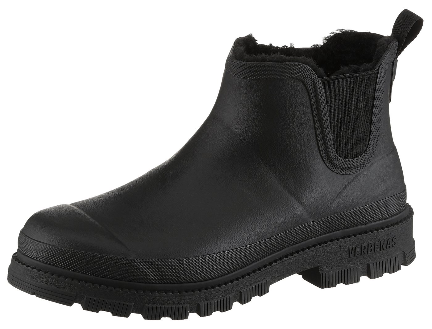 Verbenas LUKA Gummistiefelette Chelseaboots, Stiefelette, Rainboots, Schlupfboots mit Warmfutter