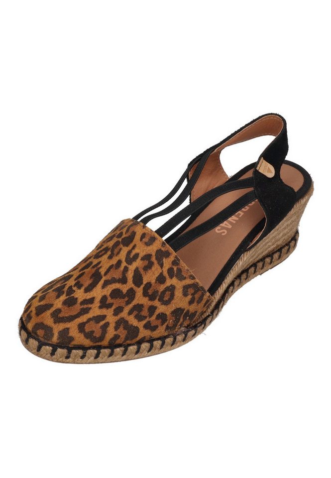 Verbenas MAIKA Leo Serraje Sandalette Bronze Negro