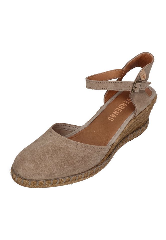 Verbenas MALENA serraje tan Sandalette Piedra