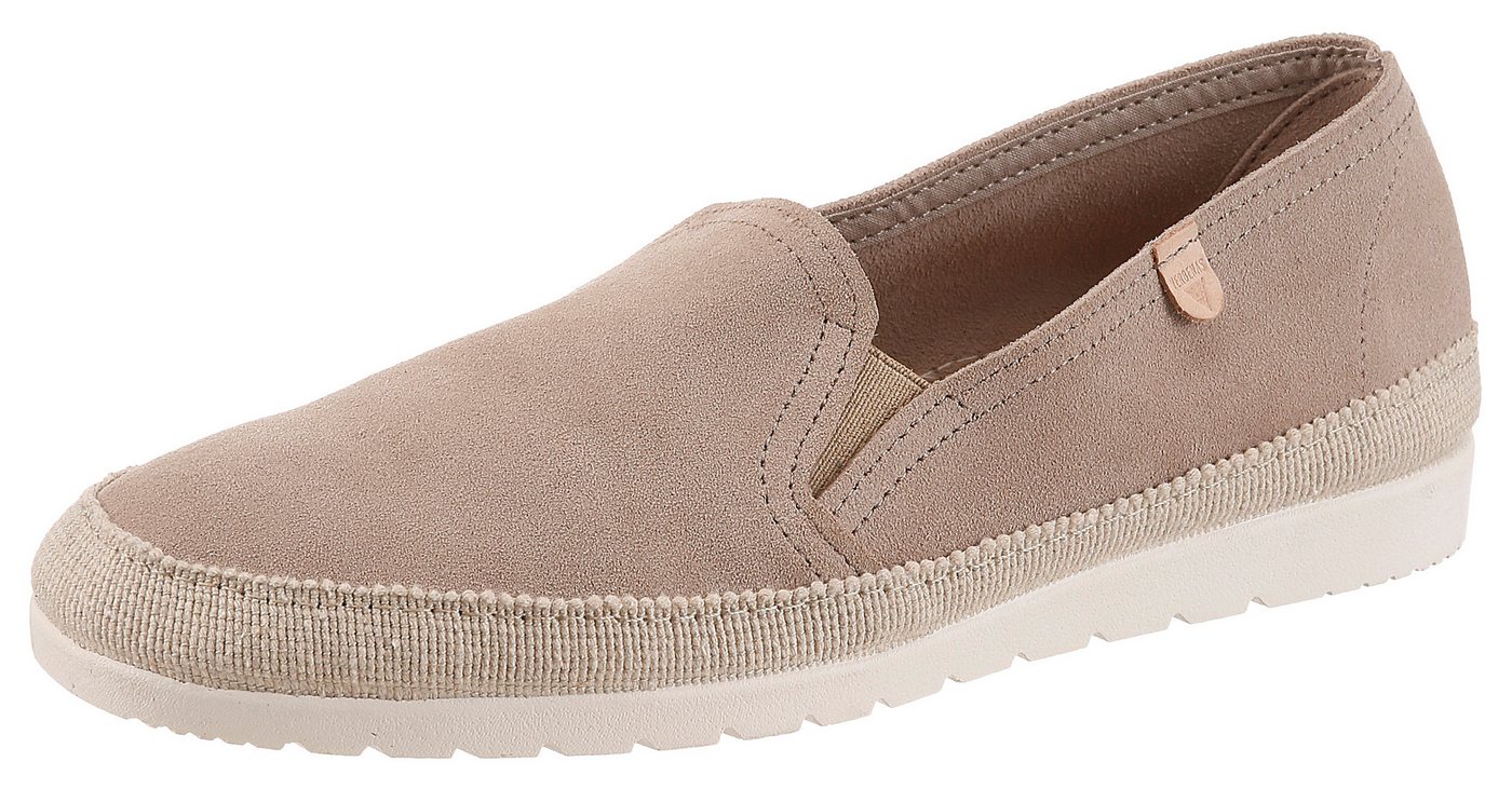 Verbenas NURIA Slipper Espadrille, Schlupfschuh, Halbschuh mit Stretcheinsätze