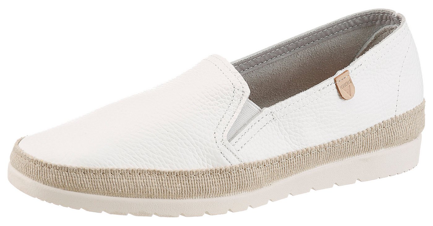Verbenas NURIA Slipper Espadrille, Schlupfschuh, Halbschuh mit Stretcheinsätze