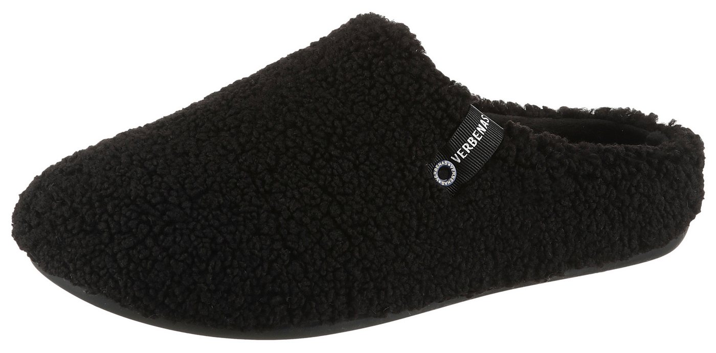 Verbenas Pantoffel Homeslipper, Wohlfühlschuh, Hausschuh mit Label
