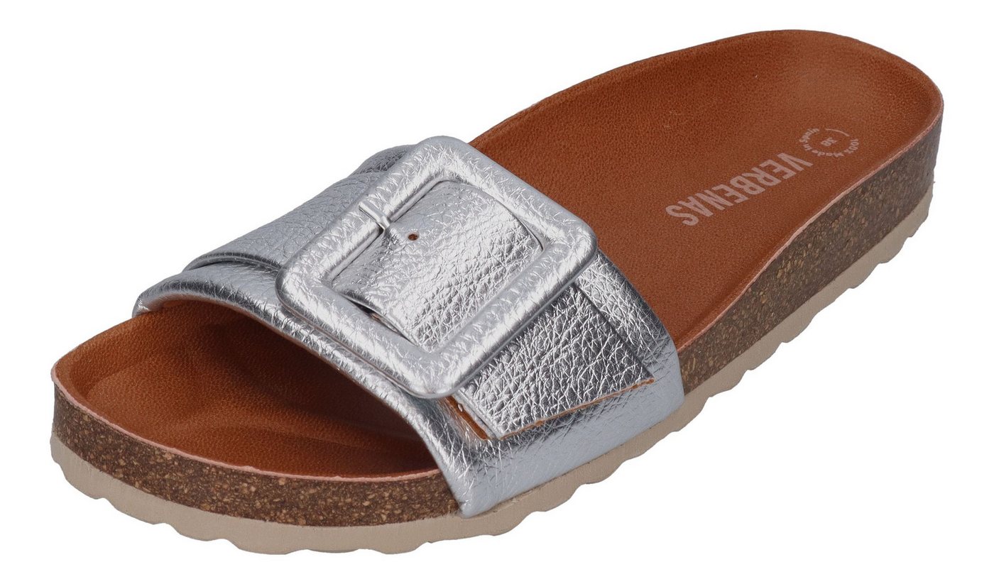 Verbenas Reiko Elephant Pantolette Plata