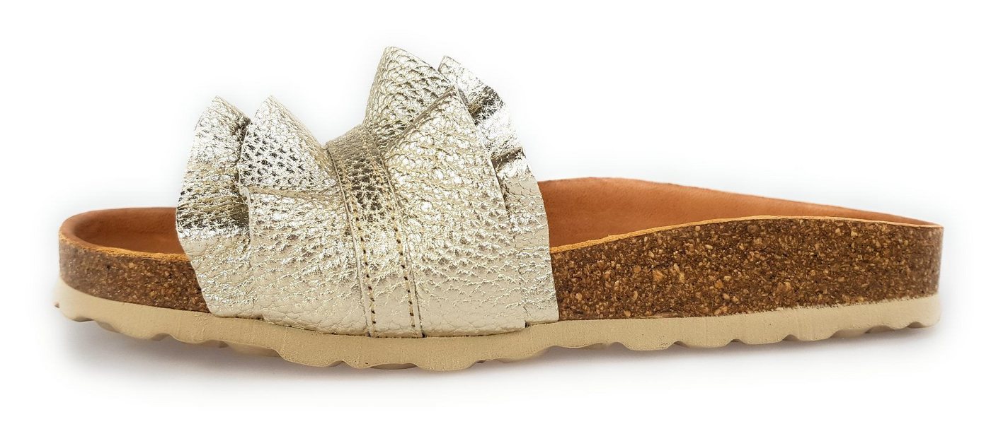 Verbenas Rocio Pantolette (gold)