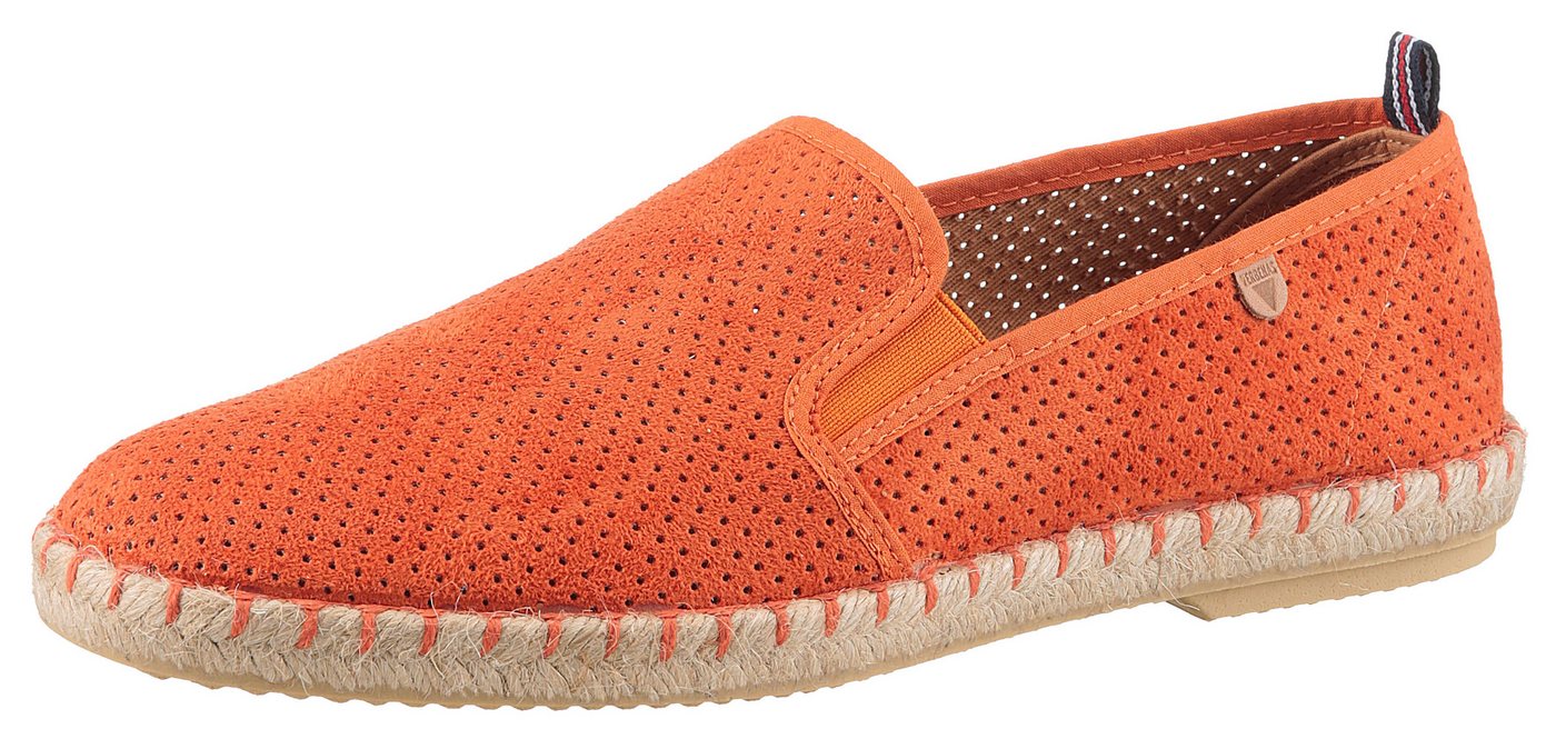 Verbenas Tom Pacific Espadrille Loafer, Slipper, Sommerschuh, Strandschuh mit Stretcheinsätze