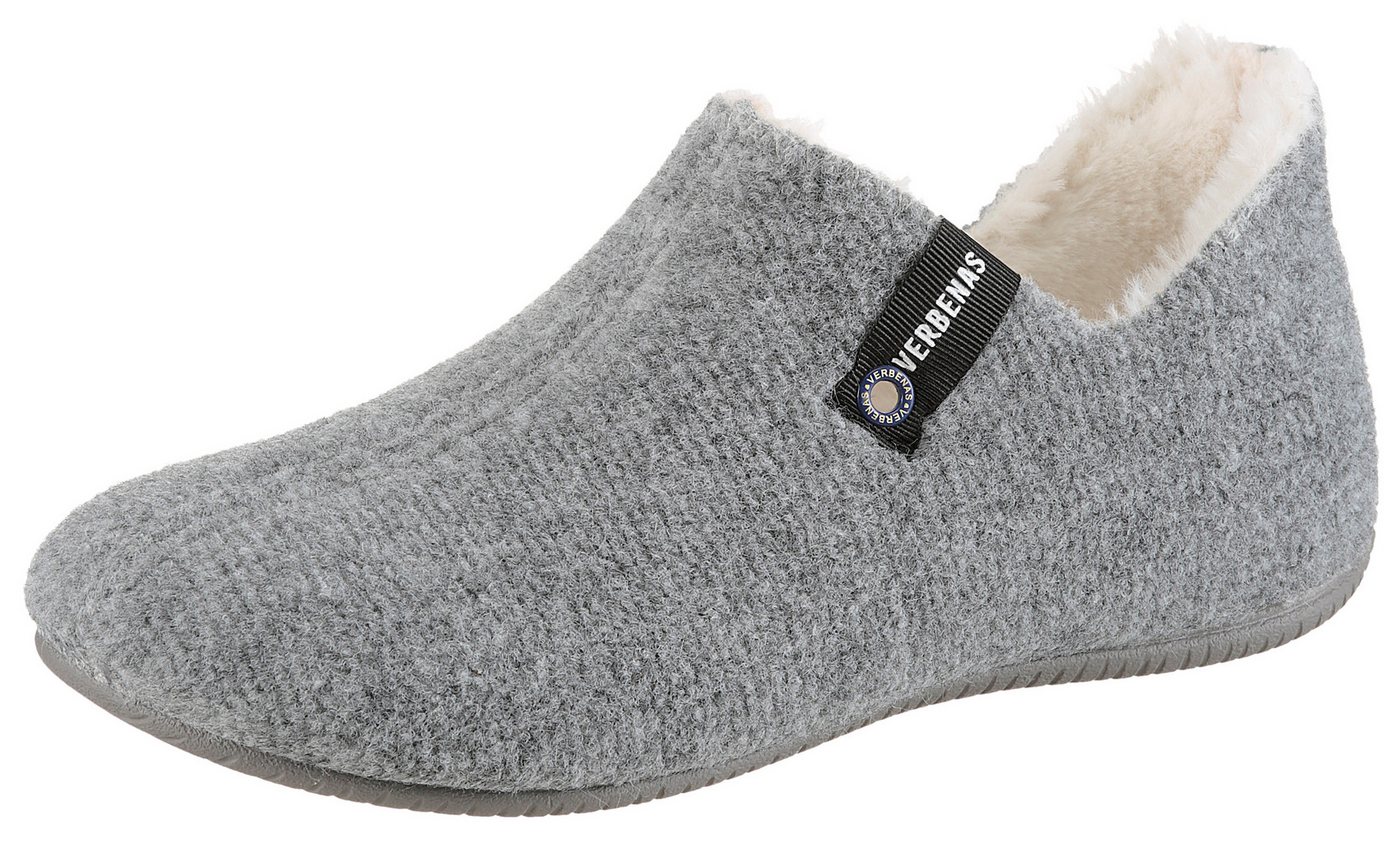 Verbenas Yoi Gales Hüttenschuhe Hausschuh, Homeslipper, Schlupfschuh mit kuscheligem Warmfutter