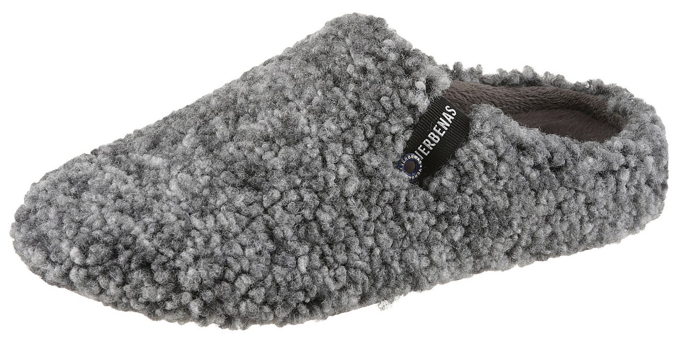 Verbenas York Borrego Wash Pantoffel Clog, Homeslipper, Hausschuh mit Label