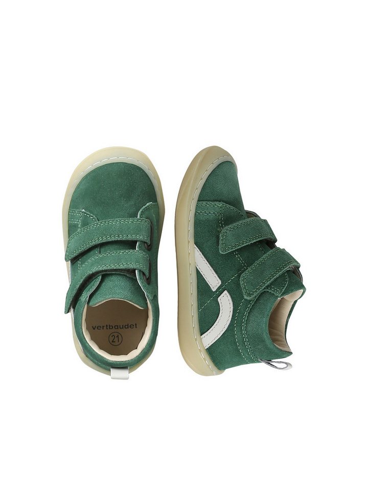 vertbaudet Baby Lauflernschuhe mit Klett aus weichem Leder Lauflernschuh