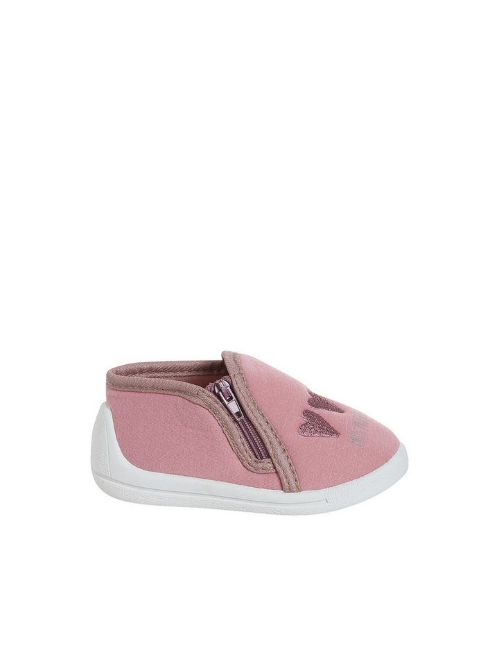 vertbaudet Baby Stoff-Hausschuhe Hausschuh Cord-Optik