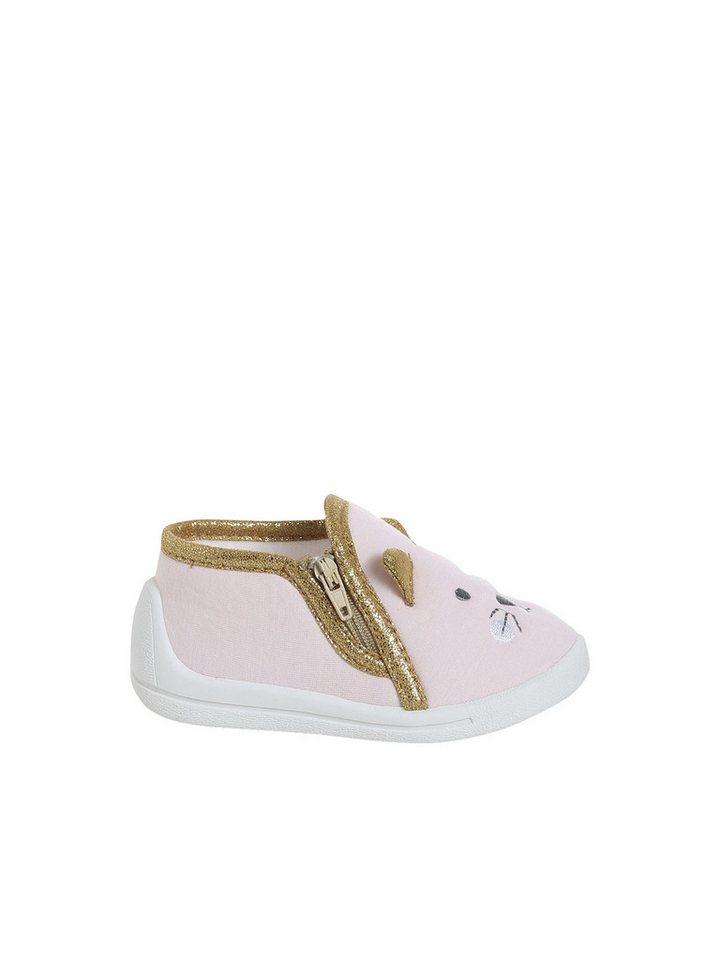 vertbaudet Baby Stoff-Hausschuhe Hausschuh Cord-Optik