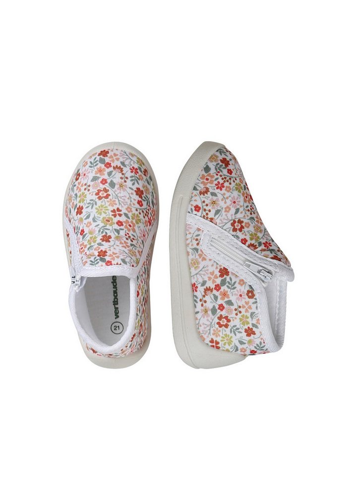 vertbaudet Baby Stoff-Hausschuhe Hausschuh Cord-Optik