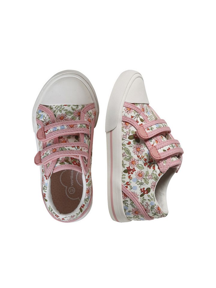 vertbaudet Mädchen Klett-Sneakers, Anziehtrick Sneaker Anziehtrick
