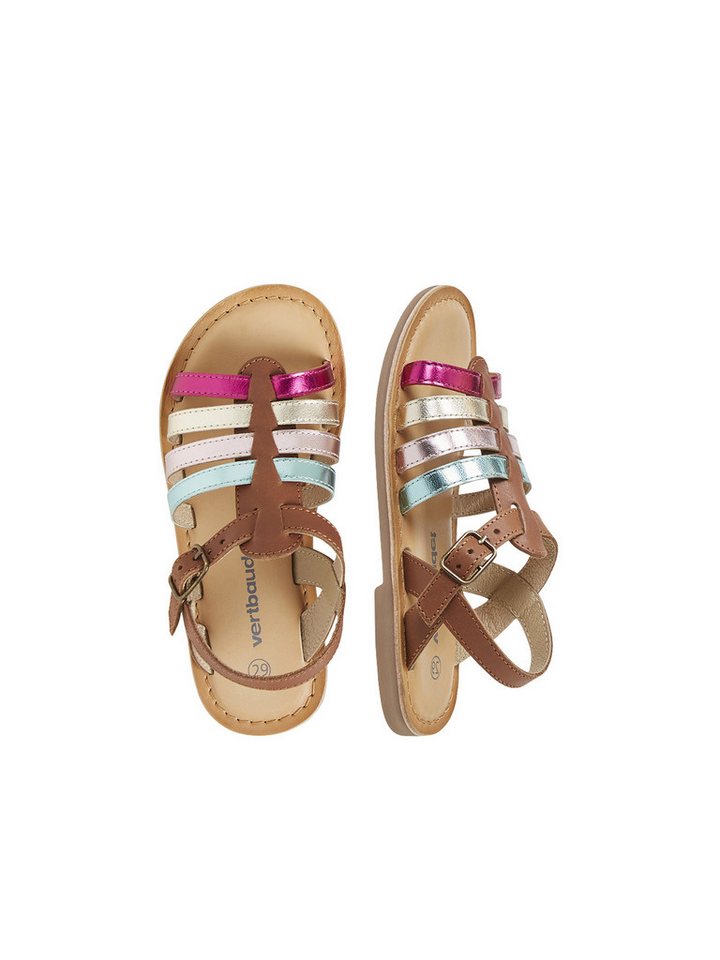 vertbaudet Mädchen Römersandalen Sandale