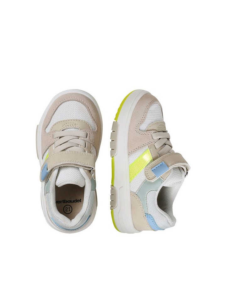 vertbaudet Sneakers Baby mit elastischer Schnürung Babystiefel
